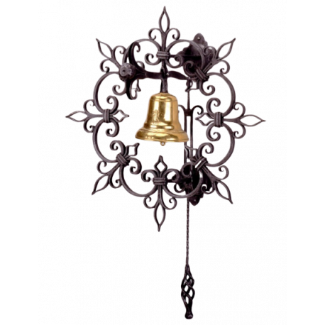 Kovaný zvonček na stenu model 3022